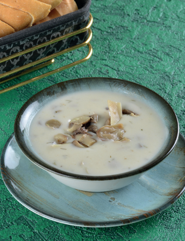 Kremalı Mantar Çorbası